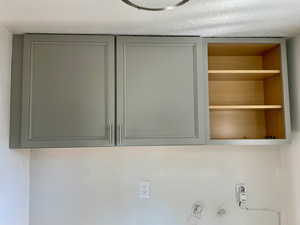 Additional cabinets in laundry room