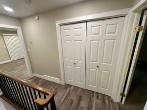 Upstairs Linen/Storage Closet with Lots of Shelves.