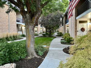 Beautiful Common Areas Along the Pathway