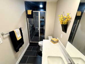 Spacious Master Bathroom View 2