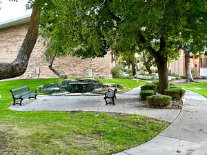 Inviting Outdoor Sitting Area - Imagine sitting here reading a book while listening to the bird songs or listening to an audio book and watching the birds play