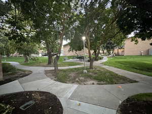 Outdoor Lighthing is Great for Evening Walks Around the Community!