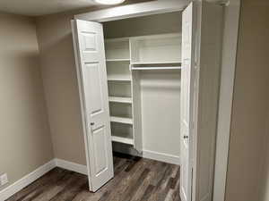 Third Bedroom With Closet Organizers