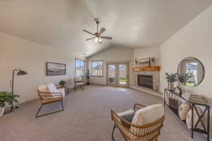 Vaulted Ceilings and New Carpet