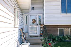 View of property entrance