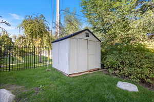 Backyard shed