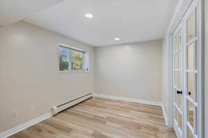 Lower level flex space - perfect for a music or game room, office or another bedroom