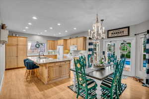 Picture your family and friends enjoying hanging out in this great entertaining Kitchen!