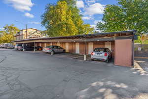 Unit comes with 1 assigned parking space (carport) and 1 storage unit.