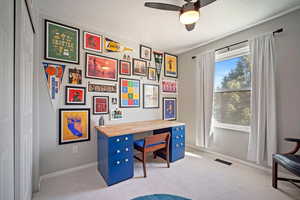 Guest Bedroom 2 with Desk