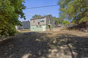 View of rear view of property