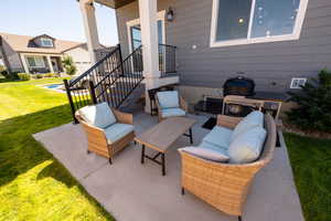 Patio area