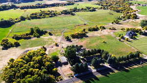 Drone / aerial view with a rural view