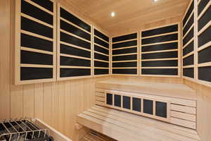 View of sauna / steam room