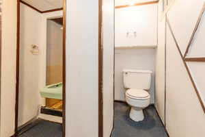 Bathroom with toilet