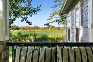 Property view of water with a rural view