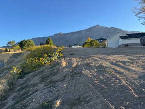 Mountain view from the bottom of the lot