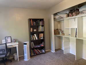 Bedroom 1 with view of closet