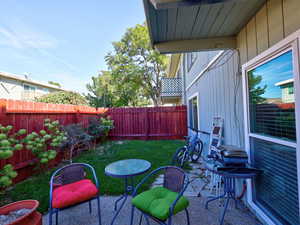 View of patio