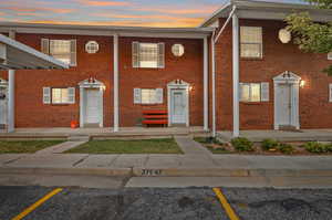 View of townhome / multi-family property