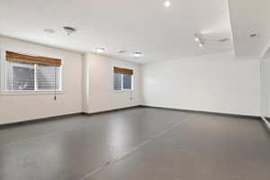 Basement dance studio/gym/bedroom