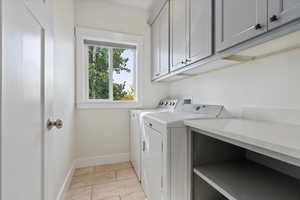 Main floor laundry room