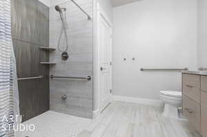 Master bath, walk in shower