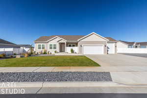 Front of Home, East Facing Side