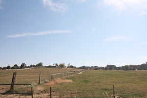 View of yard featuring a rural view