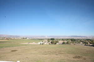 View of mountain feature featuring a rural view