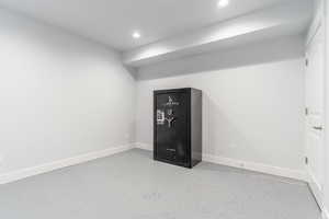 Gun Safe room