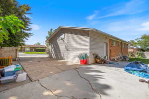 Exterior space featuring a patio area