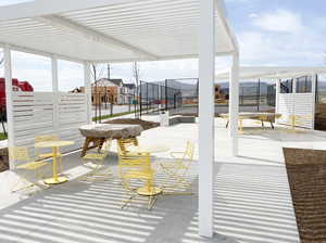 View of patio / terrace with a playground