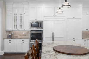 Double Wall Ovens, Hidden Pantry Door