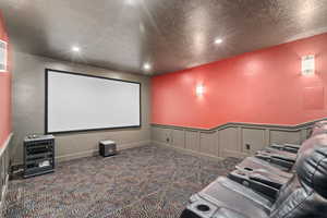 Tiered Media Room