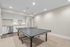 Basement Game Area