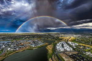 Rainbows are a common occurrence and the absence of above-ground power lines in Daybreak allow you to enjoy them to the fullest.