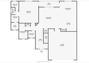 Main Level Floorplan