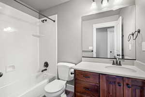 Full bathroom on main level