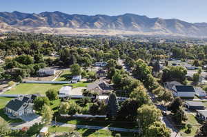 Arial view facing East.