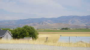 Mountain view featuring rural landscape