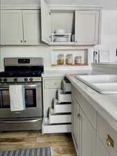 Pantry featuring sink