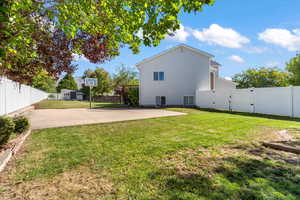 View of yard featuring a patio area