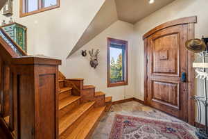 Entryway with a wealth of natural light