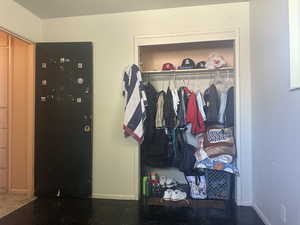 View of closet at room #3