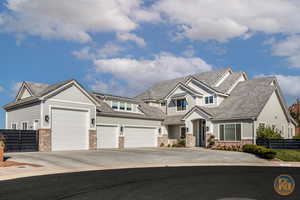 View of craftsman-style home