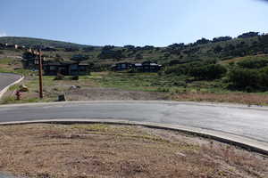 View of road featuring a mountain view