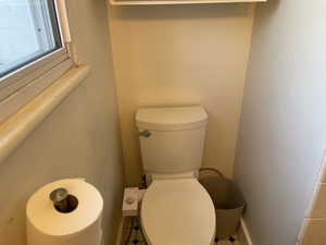 Notice the Bidet Toilet.