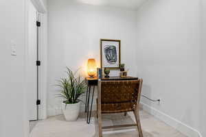 View of sitting room