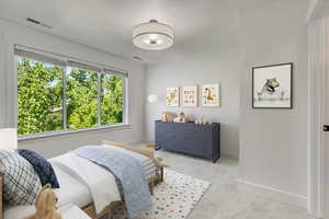Carpeted Virtual photo for bedroom level 3